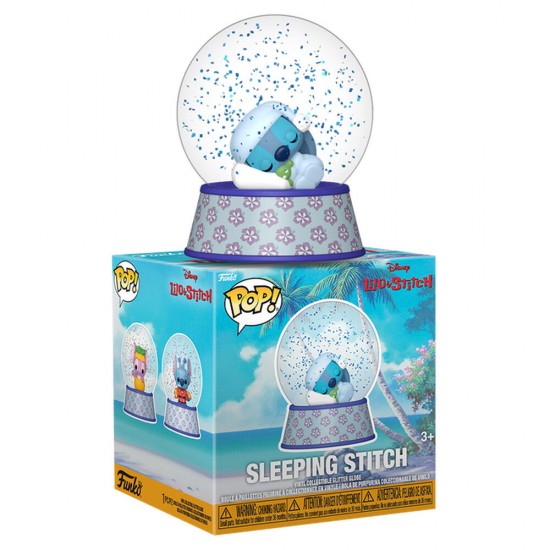 assorted Mystery Mini Snow globe figure Disney Stitch 12 Τεμ.