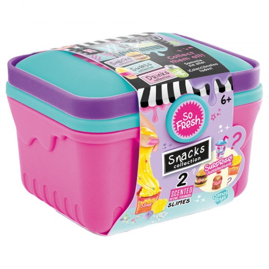 Slime Diy assorted Mini market slime case 12 Τεμ.