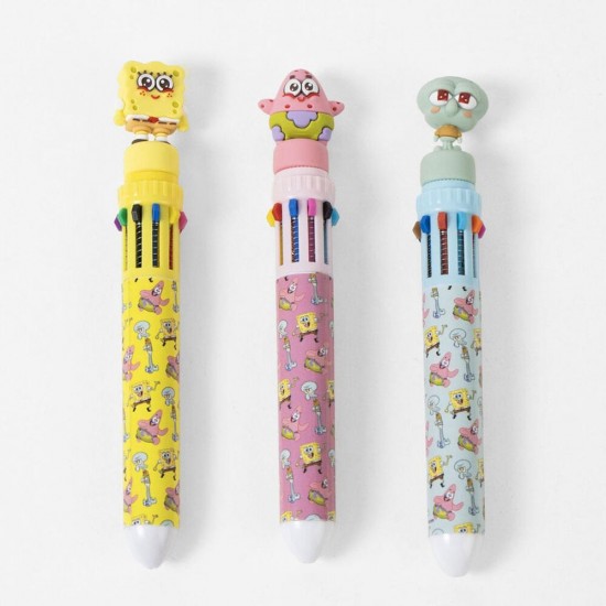 Bob Sponge assorted coloured pen 16 Τεμ.