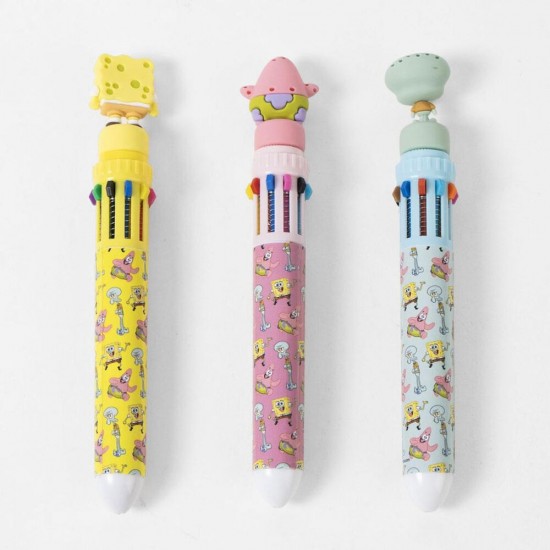 Bob Sponge assorted coloured pen 16 Τεμ.
