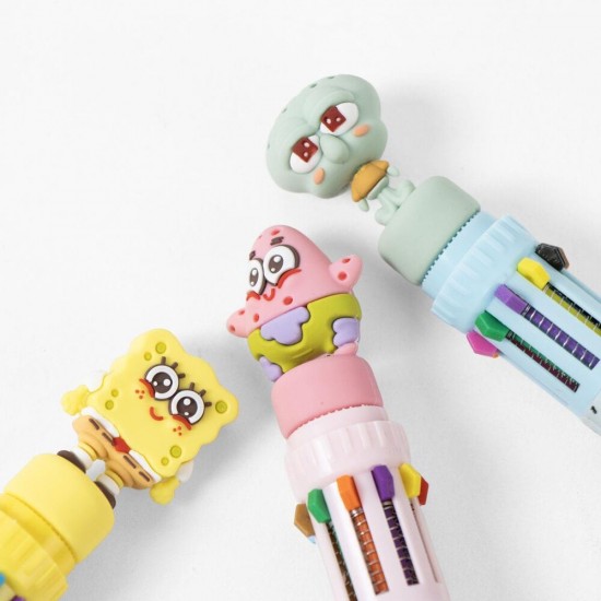 Bob Sponge assorted coloured pen 16 Τεμ.