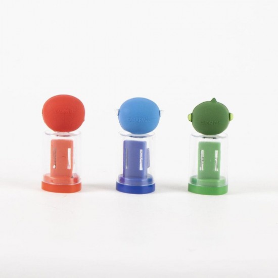 Marvel Avengers assorted pencil sharpener with container 24 Τεμ.