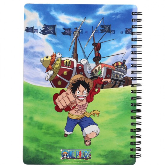 One Piece Group 3D notebook 3 Τεμ.