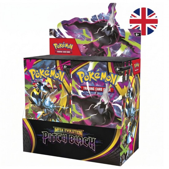 English Pokemon Pitch Black Mega Evolution Expansion card game 36 Τεμ.