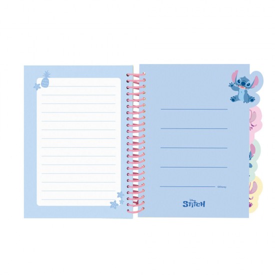 Disney Stitch A5 notebook