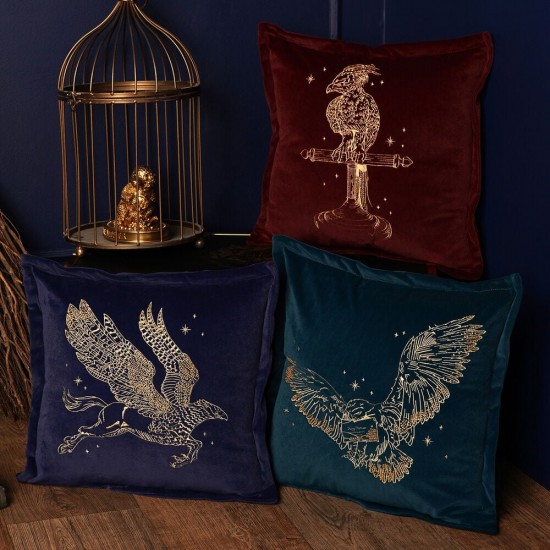 Harry Potter Hedwig velvet cushion