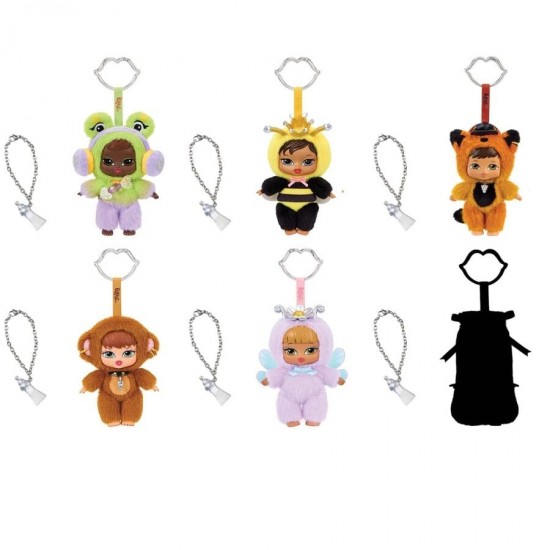 Bratziez Iconz Friendz Series assorted surprise doll keychain 16 Τεμ.