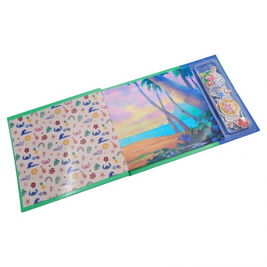 Disney Stitch Magnetic book + sticker 6 Τεμ.