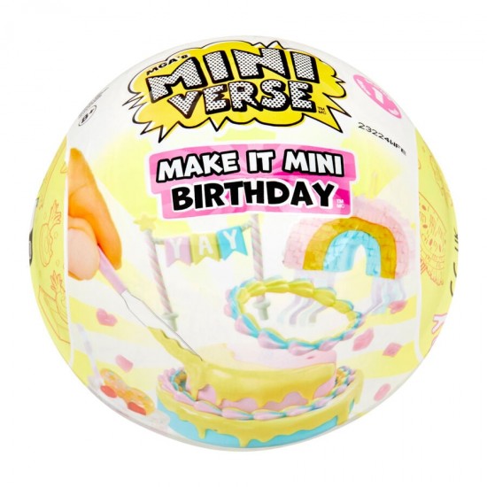 Miniverse Make It Mini Celebration assorted surprise capsule 15 Τεμ.