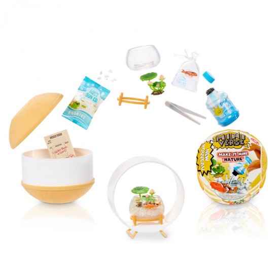 Miniverse Make It Mini Nature series 2 assorted surprise capsule 24 Τεμ.