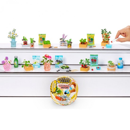 Miniverse Make It Mini Nature series 2 assorted surprise capsule 24 Τεμ.