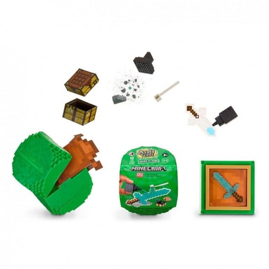 Minecraft Miniverse Make It Mini assorted surprise capsule 15 Τεμ.