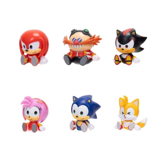 Sonic the Hedgehog assorted Surprise figure 4cm 24 Τεμ.