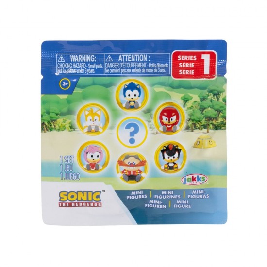 Sonic the Hedgehog assorted Surprise figure 4cm 24 Τεμ.