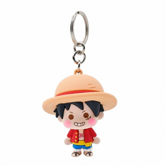 One Piece assorted surprise keychain figure 12 Τεμ.