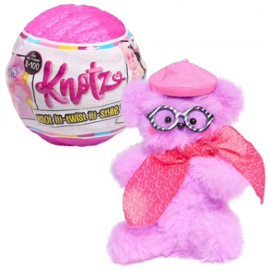 Knots assorted Plush surprise capsule 14 Τεμ.