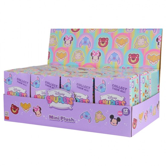Disney Snuglets assorted mystery box plush toy 14cm 12 Τεμ.