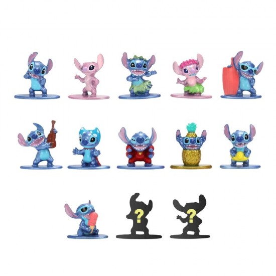 Disney Stitch assorted surprise metalfigs figure 4cm 24 Τεμ.