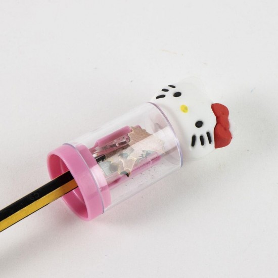 Hello Kitty and Friends assorted pencil sharpener with container 24 Τεμ.