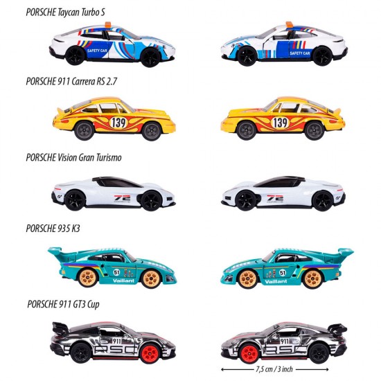 Porsche Deluxe assorted car 24 Τεμ.
