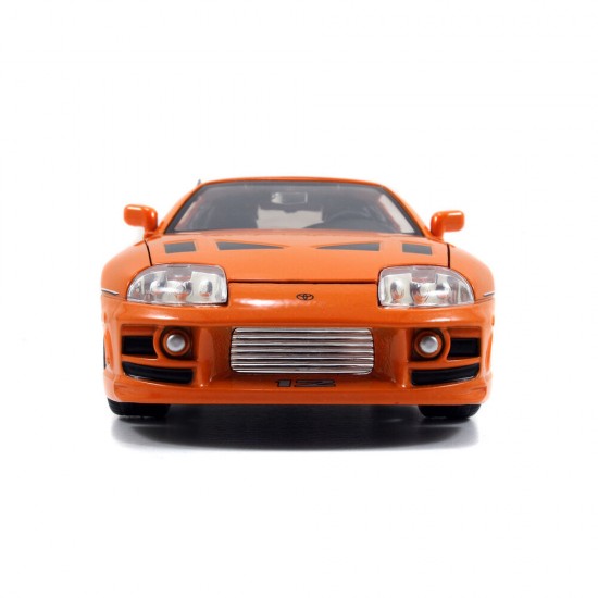 Fast & Furious Toyota Supra car + Brian figure set