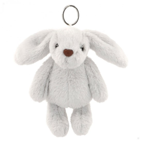 Rabbit assorted plush keychain 12cm 24 Τεμ.