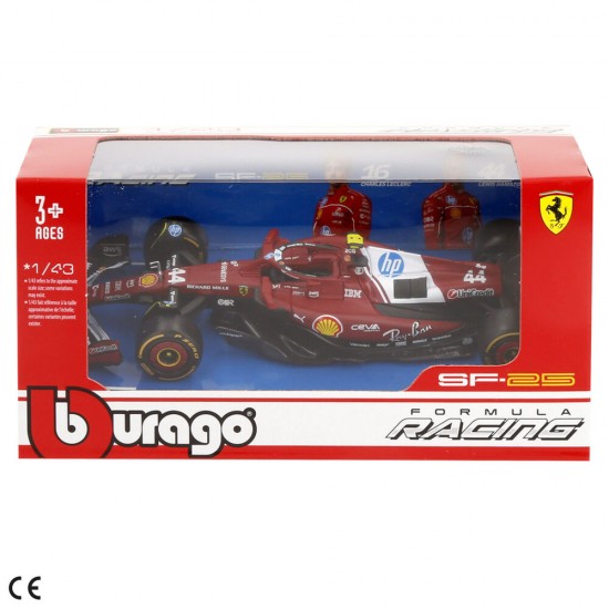 Ferrari SF-25 metal car 12 Τεμ.