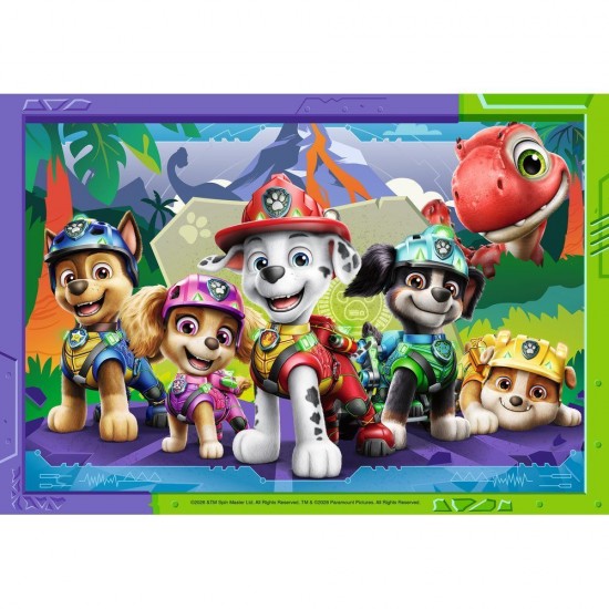 Paw Patrol Dino Movie puzzle 2x12pcs