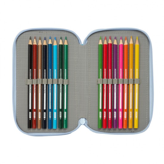 Disney Frozen triple pencil case 37pcs