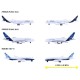 Airplane assorted car 24 Τεμ.