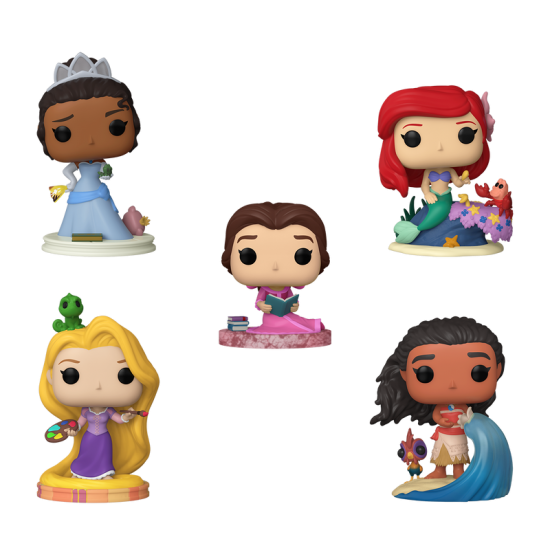 POP pack 5 figures Disney Princess