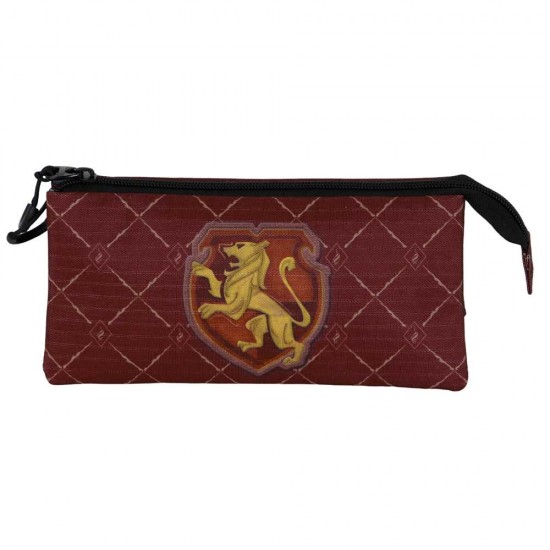 Harry Potter Griffindor triple pencil case