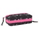 Hello Kitty Kuromi triple pencil case