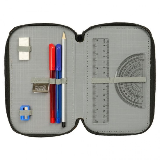 Naruto Shippuden triple pencil case 37pcs