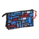 Hot Wheels triple pencil case