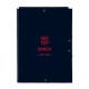 F.C. Barcelona 3-flap folio folder