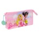 Barbie Painterly triple pencil case