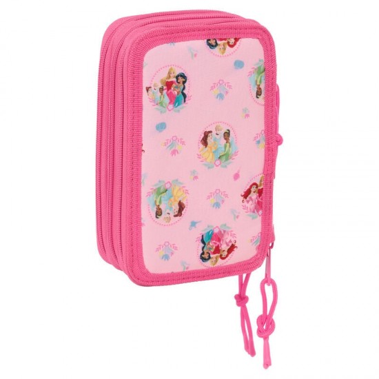 Disney Princess triple pencil case 37pcs