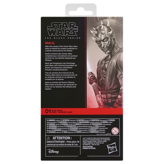 Star Wars Maul Shadow Lord Maul figure 15cm