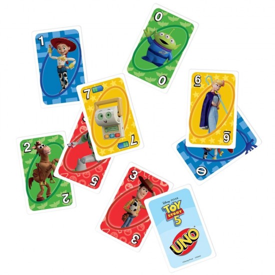 Disney Pixar Toy Story 5 UNO card game