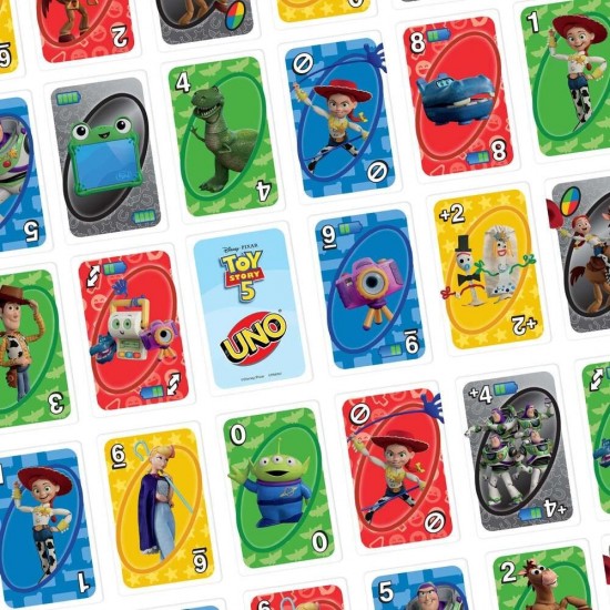 Disney Pixar Toy Story 5 UNO card game