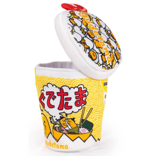 Gudetama surprise cup assorted plush toy 26cm 4 Τεμ.