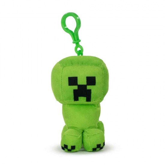 Minecraft assorted plush keychain 12cm 48 Τεμ.