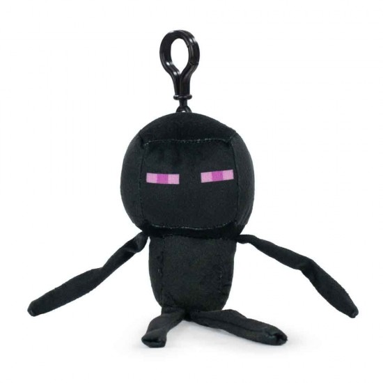 Minecraft assorted plush keychain 12cm 48 Τεμ.