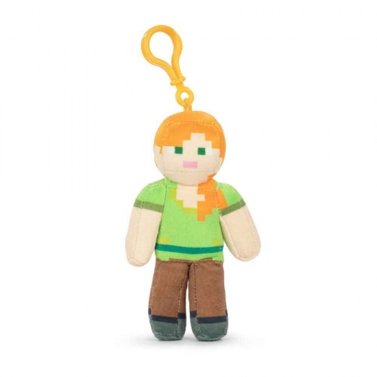 Minecraft assorted plush keychain 12cm 48 Τεμ.