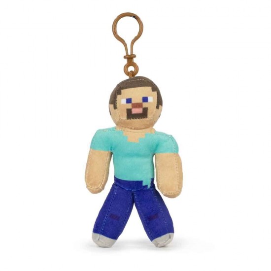 Minecraft assorted plush keychain 12cm 48 Τεμ.