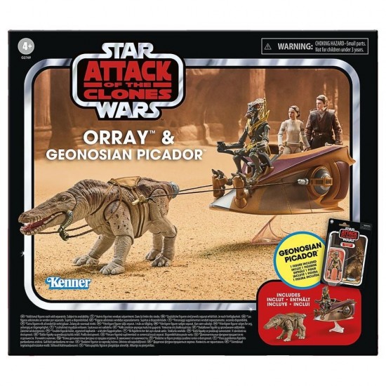 Star Wars Orray y Geonosian Picador figure 9,5cm
