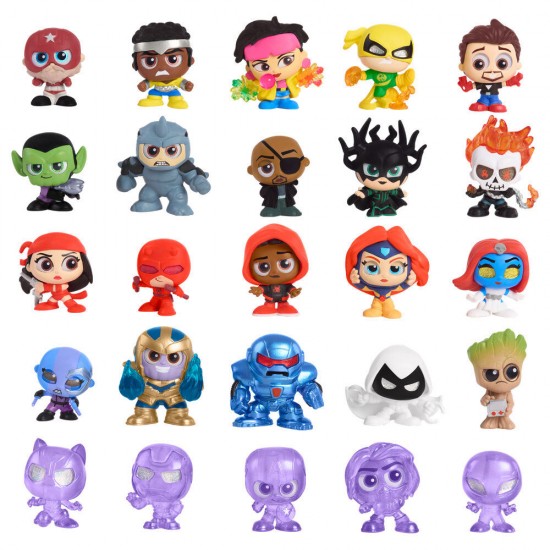 Doorables Marvel Action Mini Peek Series 3 assorted Capsule surprise 4 figures 12 Τεμ.
