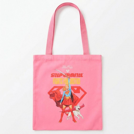 DC Comics Superman Supergirl assorted shopping bag 4 Τεμ.