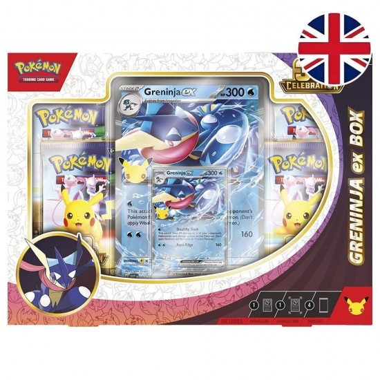English Pokemon 30 Anniversary Sylveon / Greninja assorted Card Game blister 6 Τεμ.